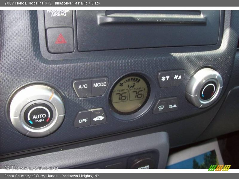 Billet Silver Metallic / Black 2007 Honda Ridgeline RTS