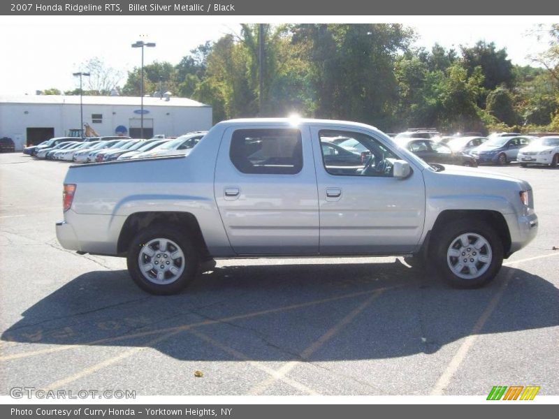 Billet Silver Metallic / Black 2007 Honda Ridgeline RTS