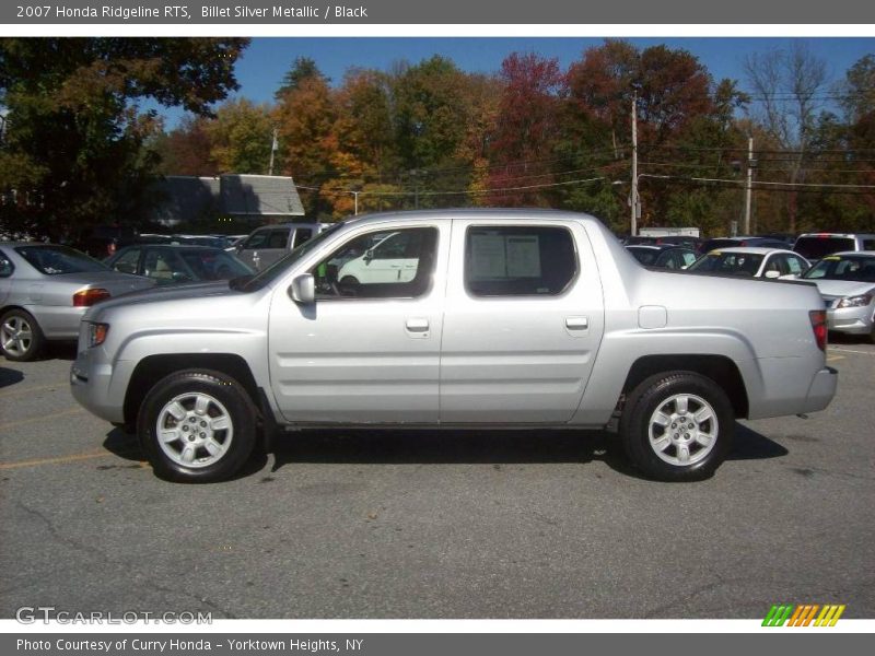Billet Silver Metallic / Black 2007 Honda Ridgeline RTS