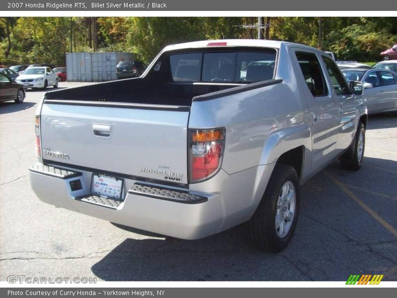 Billet Silver Metallic / Black 2007 Honda Ridgeline RTS