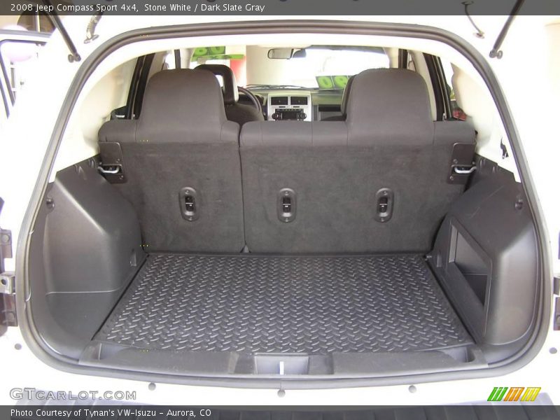 Stone White / Dark Slate Gray 2008 Jeep Compass Sport 4x4