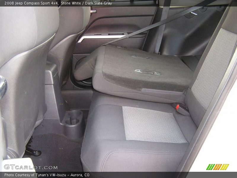 Stone White / Dark Slate Gray 2008 Jeep Compass Sport 4x4