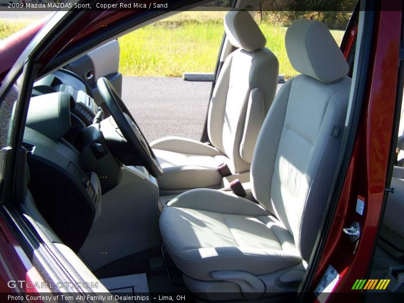 Copper Red Mica / Sand 2009 Mazda MAZDA5 Sport