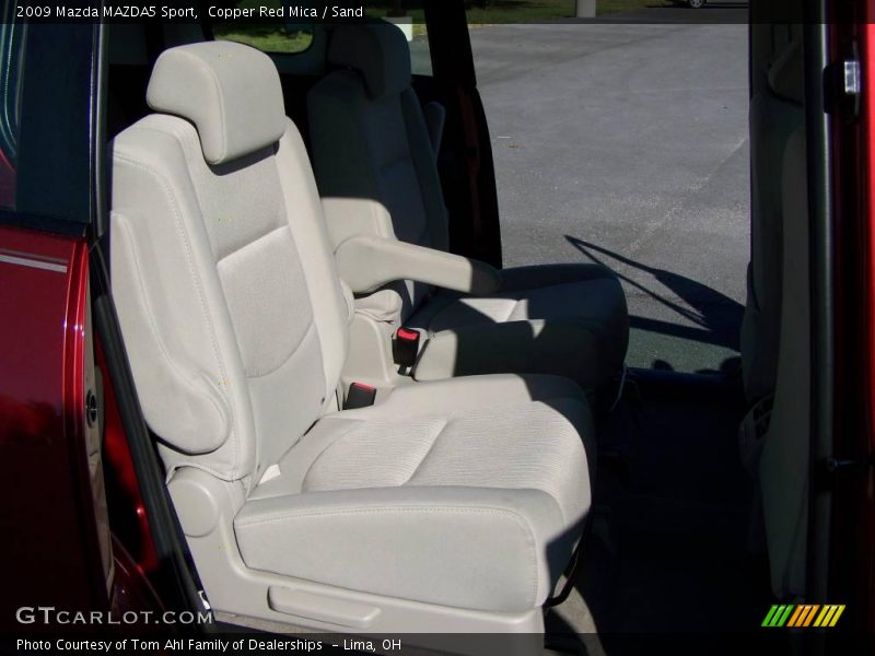 Copper Red Mica / Sand 2009 Mazda MAZDA5 Sport