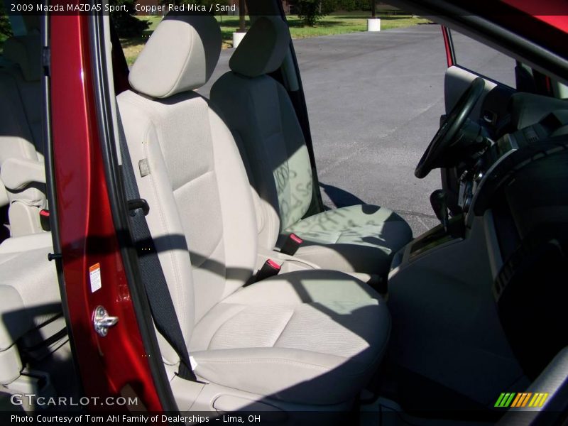 Copper Red Mica / Sand 2009 Mazda MAZDA5 Sport