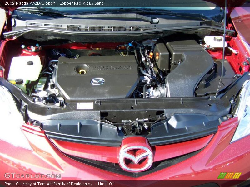 Copper Red Mica / Sand 2009 Mazda MAZDA5 Sport