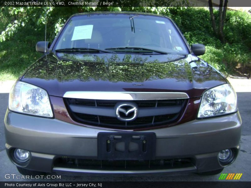 Chestnut Metallic / Beige 2002 Mazda Tribute LX V6 4WD