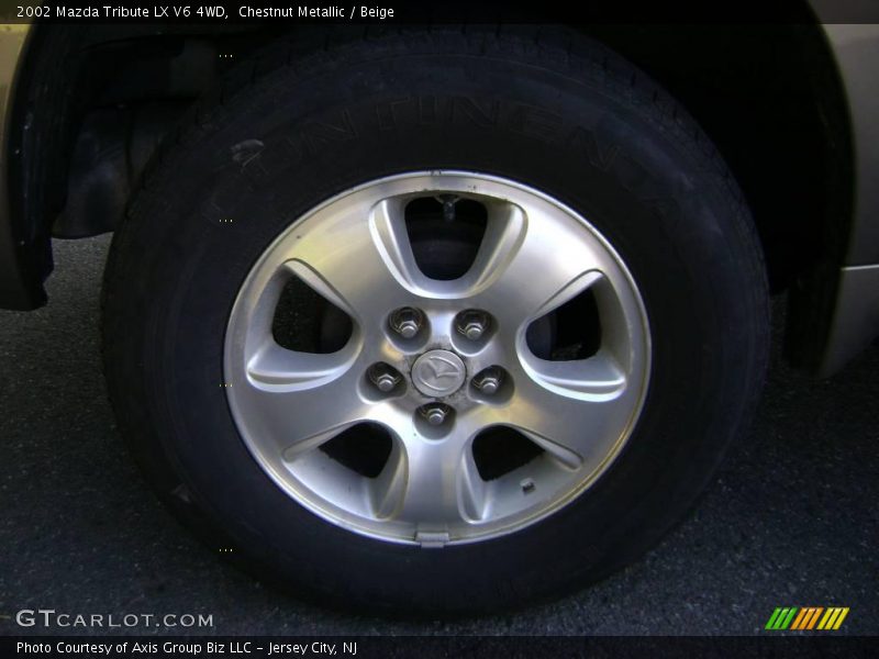 Chestnut Metallic / Beige 2002 Mazda Tribute LX V6 4WD