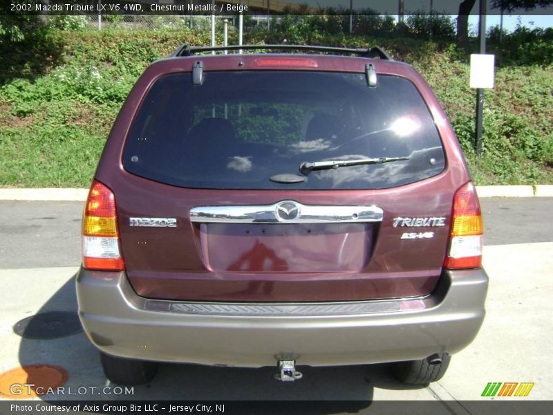 Chestnut Metallic / Beige 2002 Mazda Tribute LX V6 4WD