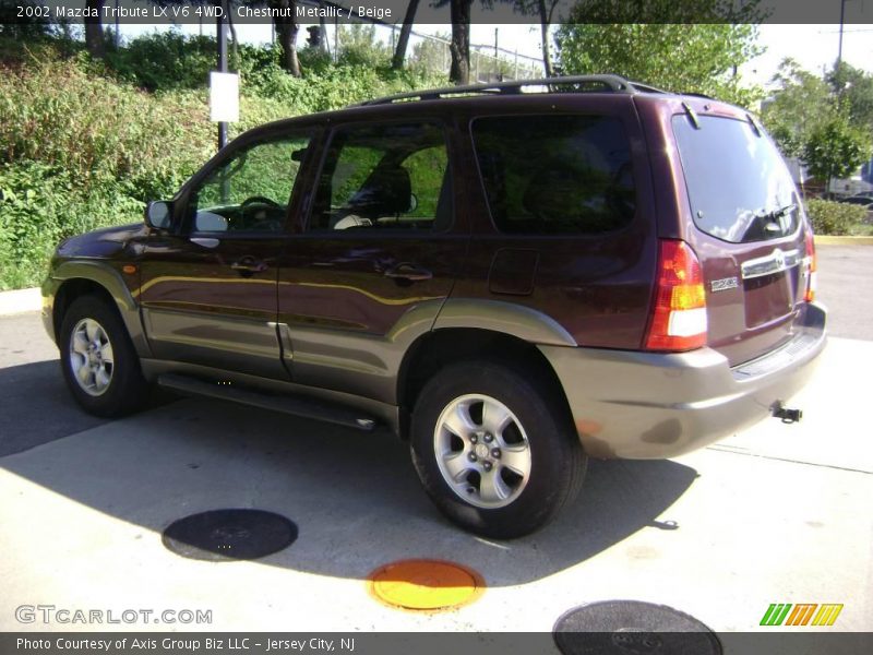 Chestnut Metallic / Beige 2002 Mazda Tribute LX V6 4WD