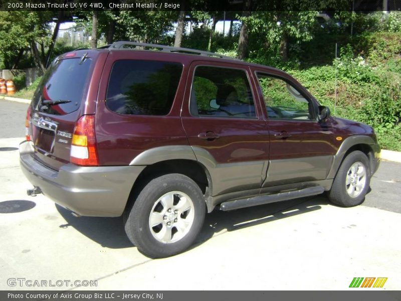 Chestnut Metallic / Beige 2002 Mazda Tribute LX V6 4WD