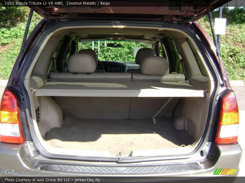 Chestnut Metallic / Beige 2002 Mazda Tribute LX V6 4WD