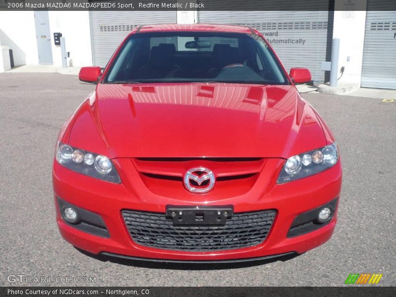 Redfire Metallic / Black 2006 Mazda MAZDA6 MAZDASPEED6 Sport