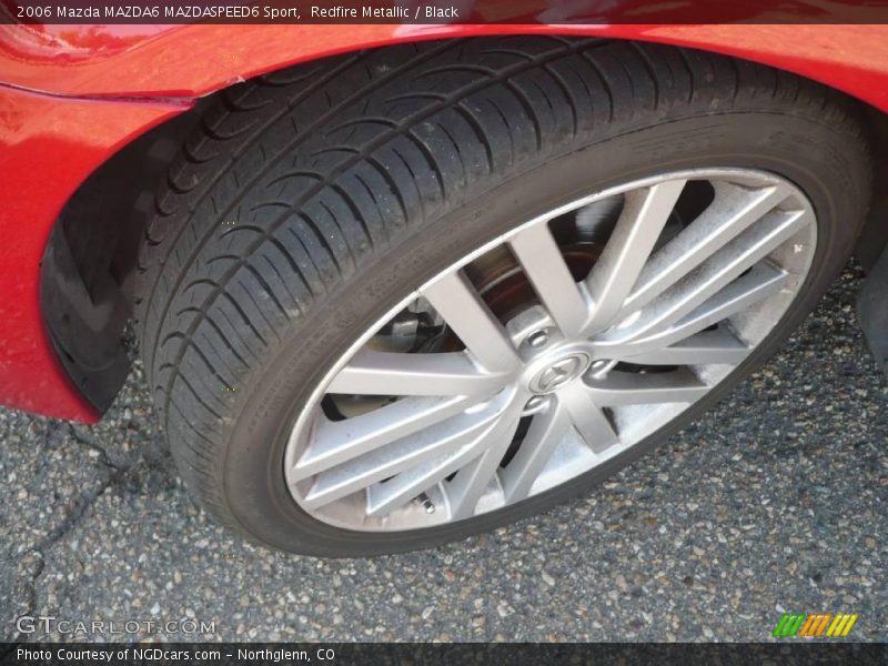 Redfire Metallic / Black 2006 Mazda MAZDA6 MAZDASPEED6 Sport
