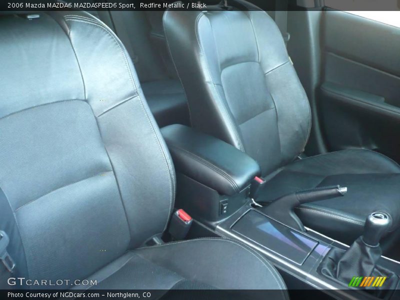 Redfire Metallic / Black 2006 Mazda MAZDA6 MAZDASPEED6 Sport