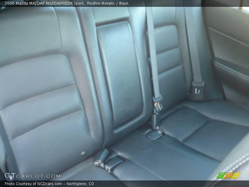 Redfire Metallic / Black 2006 Mazda MAZDA6 MAZDASPEED6 Sport