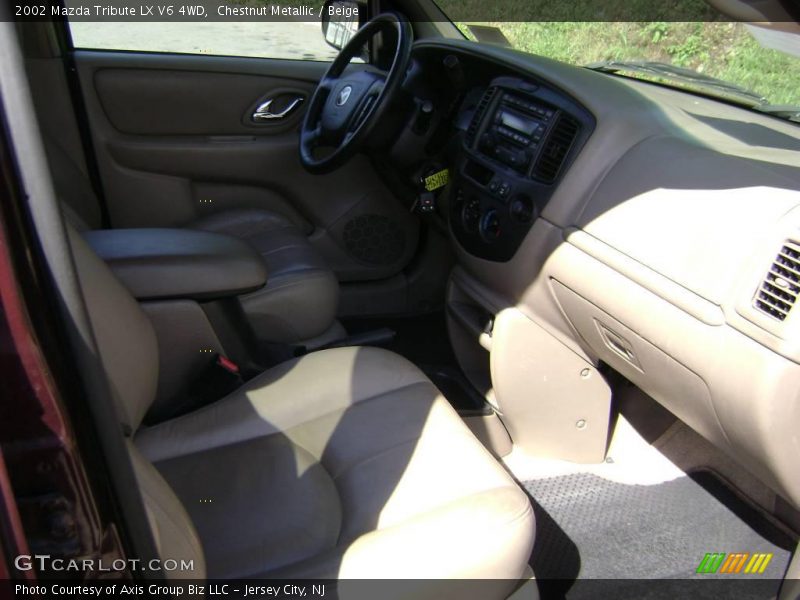 Chestnut Metallic / Beige 2002 Mazda Tribute LX V6 4WD