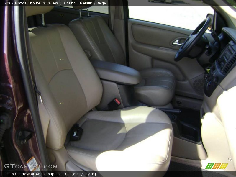 Chestnut Metallic / Beige 2002 Mazda Tribute LX V6 4WD