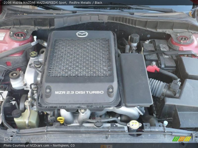 Redfire Metallic / Black 2006 Mazda MAZDA6 MAZDASPEED6 Sport