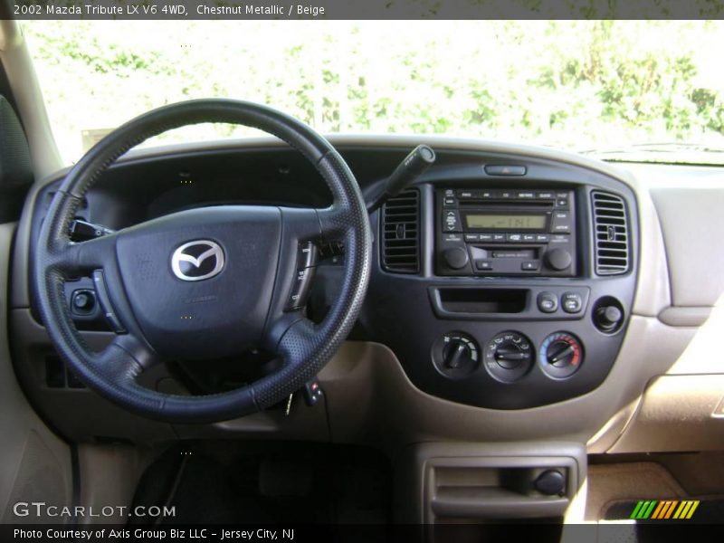 Chestnut Metallic / Beige 2002 Mazda Tribute LX V6 4WD