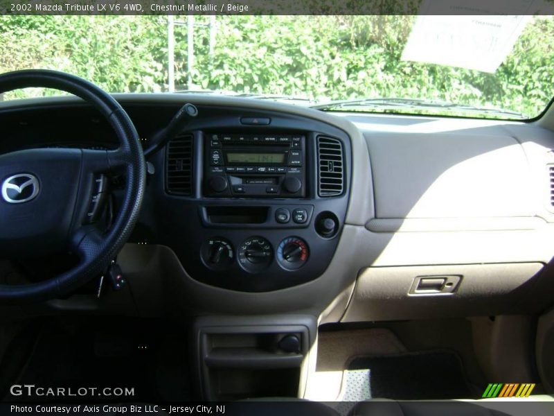 Chestnut Metallic / Beige 2002 Mazda Tribute LX V6 4WD