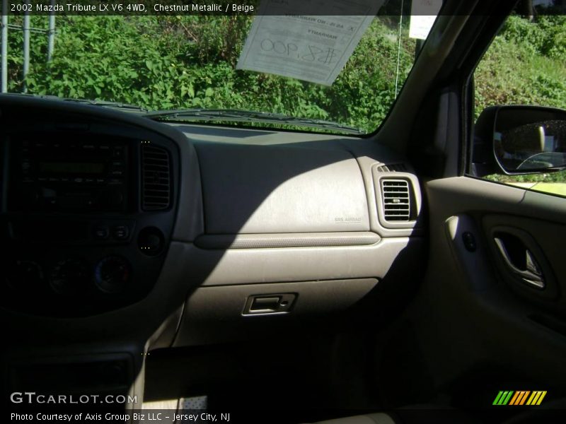 Chestnut Metallic / Beige 2002 Mazda Tribute LX V6 4WD