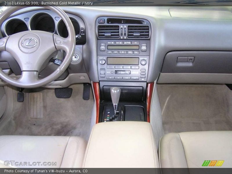 Burnished Gold Metallic / Ivory 2002 Lexus GS 300