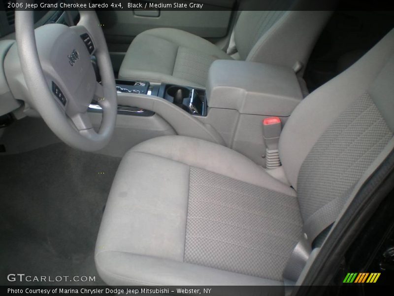 Black / Medium Slate Gray 2006 Jeep Grand Cherokee Laredo 4x4