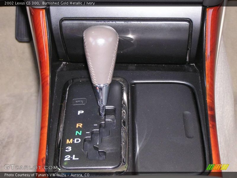 Burnished Gold Metallic / Ivory 2002 Lexus GS 300