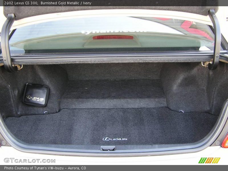 Burnished Gold Metallic / Ivory 2002 Lexus GS 300