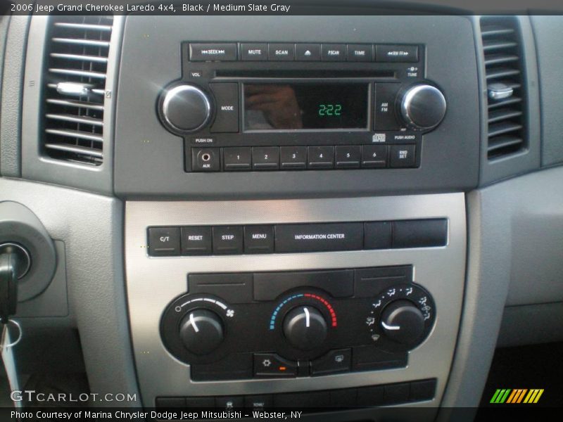Black / Medium Slate Gray 2006 Jeep Grand Cherokee Laredo 4x4