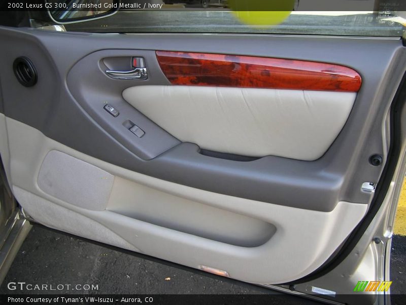 Burnished Gold Metallic / Ivory 2002 Lexus GS 300