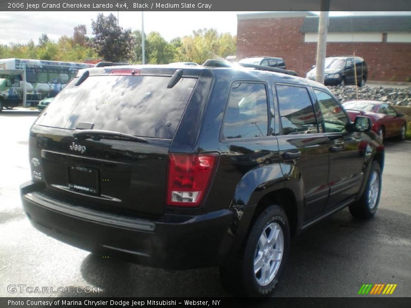 Black / Medium Slate Gray 2006 Jeep Grand Cherokee Laredo 4x4