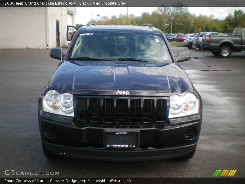 Black / Medium Slate Gray 2006 Jeep Grand Cherokee Laredo 4x4
