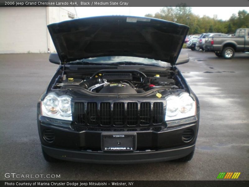 Black / Medium Slate Gray 2006 Jeep Grand Cherokee Laredo 4x4