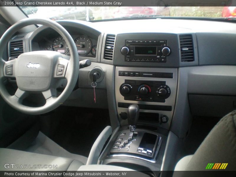 Black / Medium Slate Gray 2006 Jeep Grand Cherokee Laredo 4x4