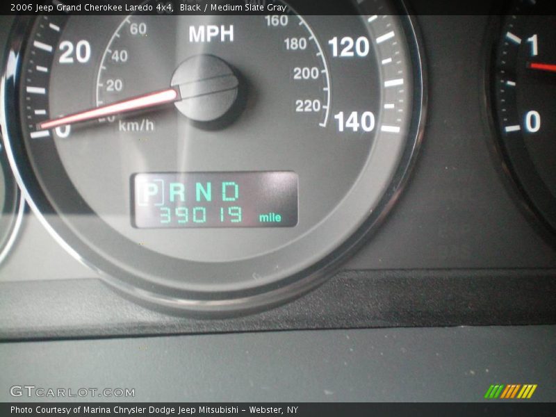 Black / Medium Slate Gray 2006 Jeep Grand Cherokee Laredo 4x4