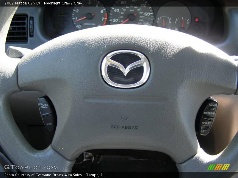 Moonlight Gray / Gray 2002 Mazda 626 LX