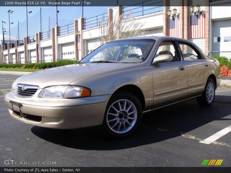 Mojave Beige Pearl / Tan 1998 Mazda 626 LX V6