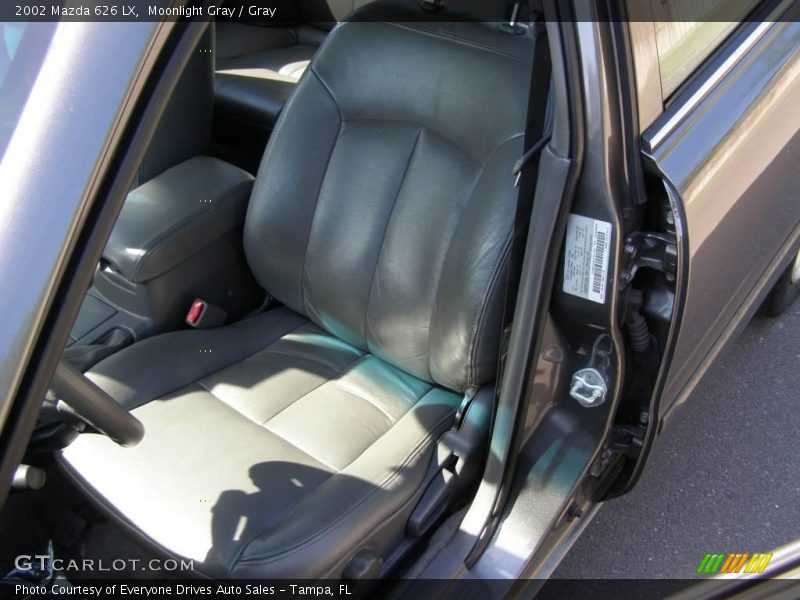 Moonlight Gray / Gray 2002 Mazda 626 LX