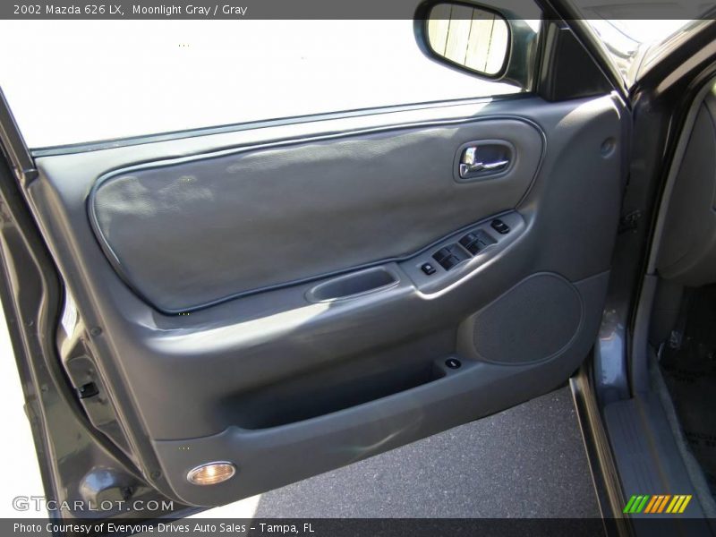Moonlight Gray / Gray 2002 Mazda 626 LX