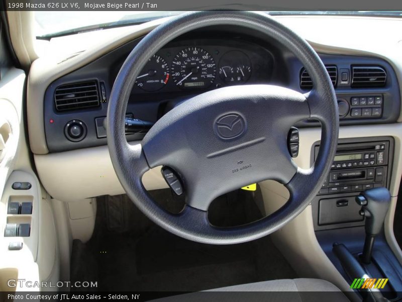 Mojave Beige Pearl / Tan 1998 Mazda 626 LX V6