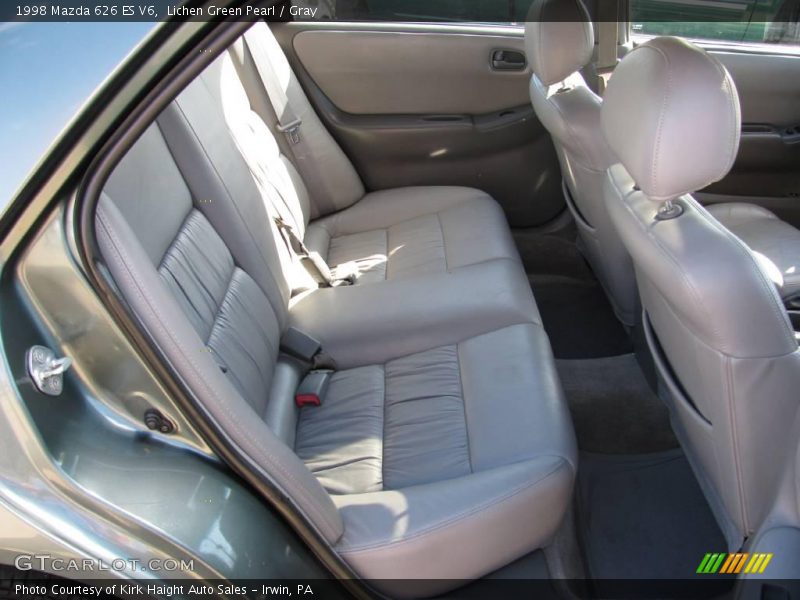 Lichen Green Pearl / Gray 1998 Mazda 626 ES V6
