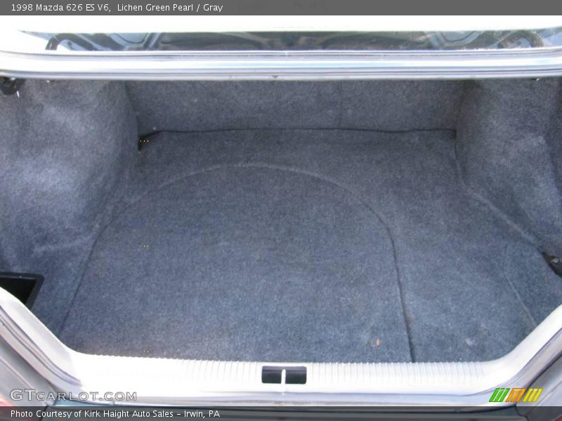 Lichen Green Pearl / Gray 1998 Mazda 626 ES V6