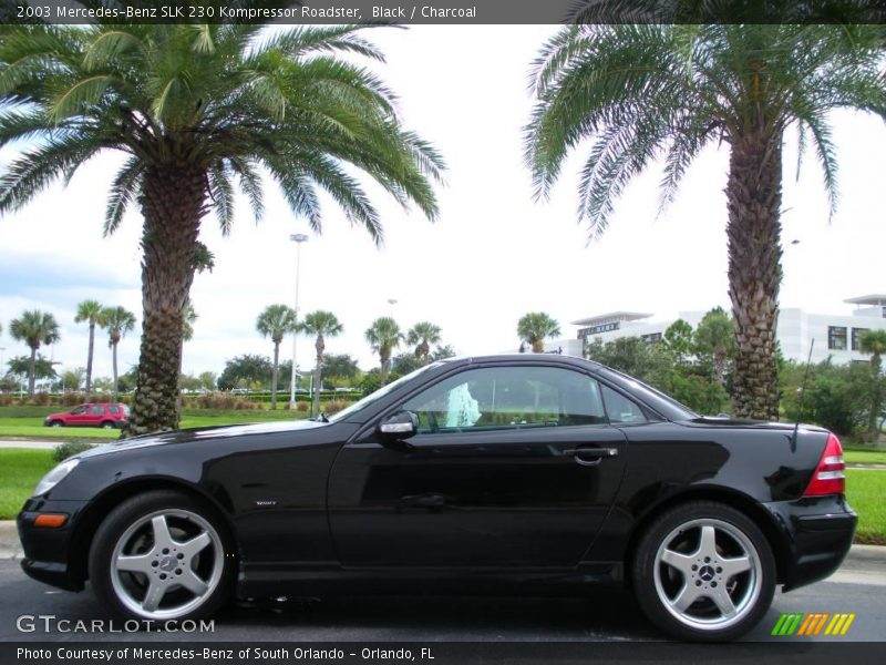 Black / Charcoal 2003 Mercedes-Benz SLK 230 Kompressor Roadster