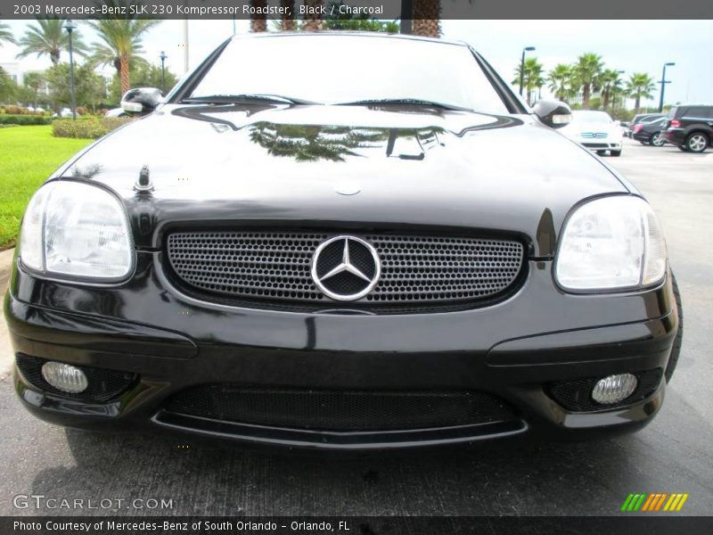 Black / Charcoal 2003 Mercedes-Benz SLK 230 Kompressor Roadster
