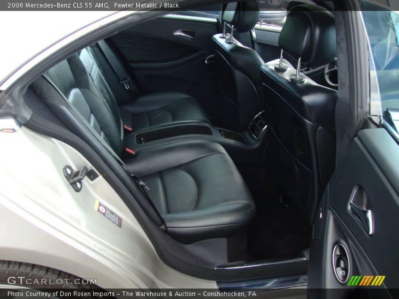 Pewter Metallic / Black 2006 Mercedes-Benz CLS 55 AMG