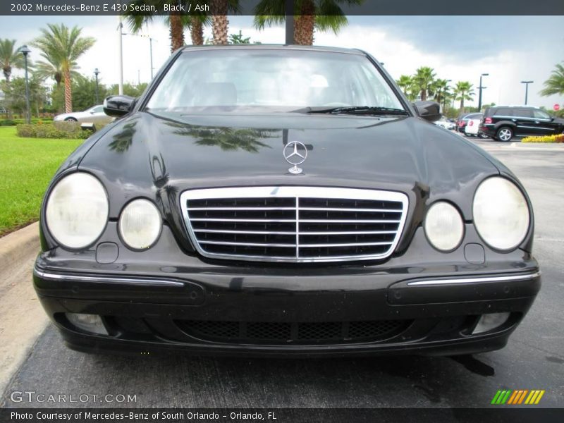 Black / Ash 2002 Mercedes-Benz E 430 Sedan