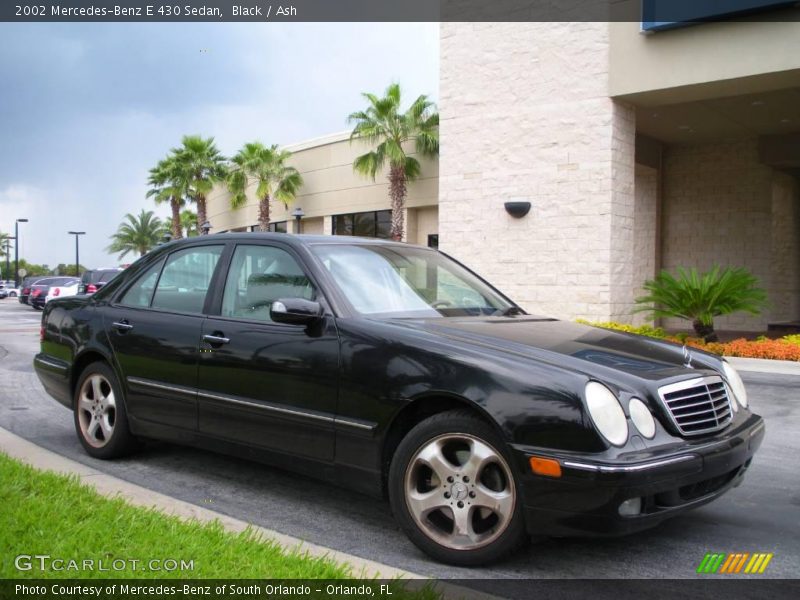 Front 3/4 View of 2002 E 430 Sedan