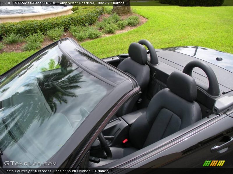 Black / Charcoal 2003 Mercedes-Benz SLK 230 Kompressor Roadster